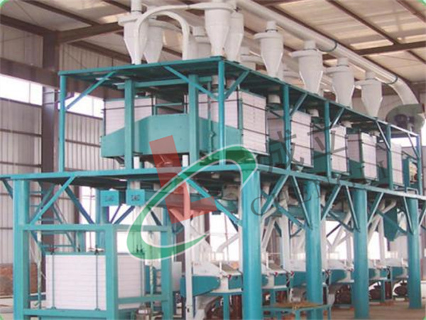 日产50吨面粉加工设备生产线的开机前检查